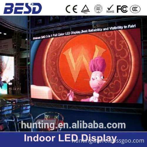 Cheap Satge,Exhibition,Concert,Booth and Fair Usage Giant LED Video Wall with Video Proccessor